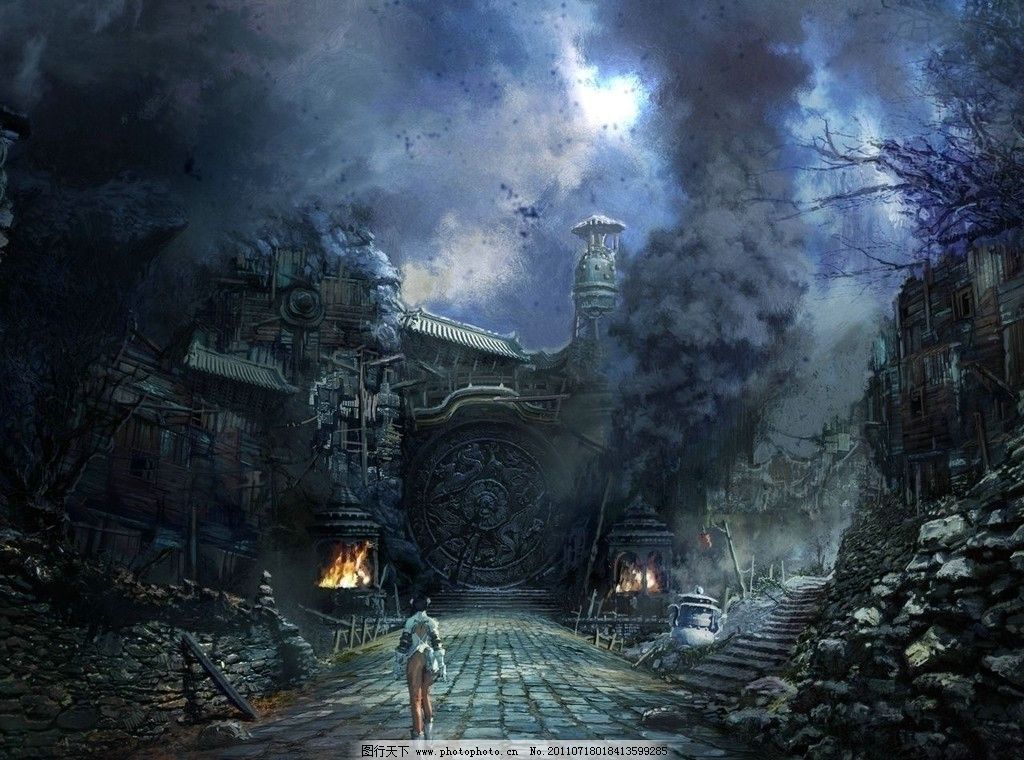 3D場景建筑圖片